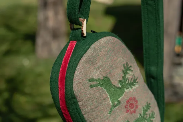 Oh My Deer Loden trachtentasche skuldertaske uld