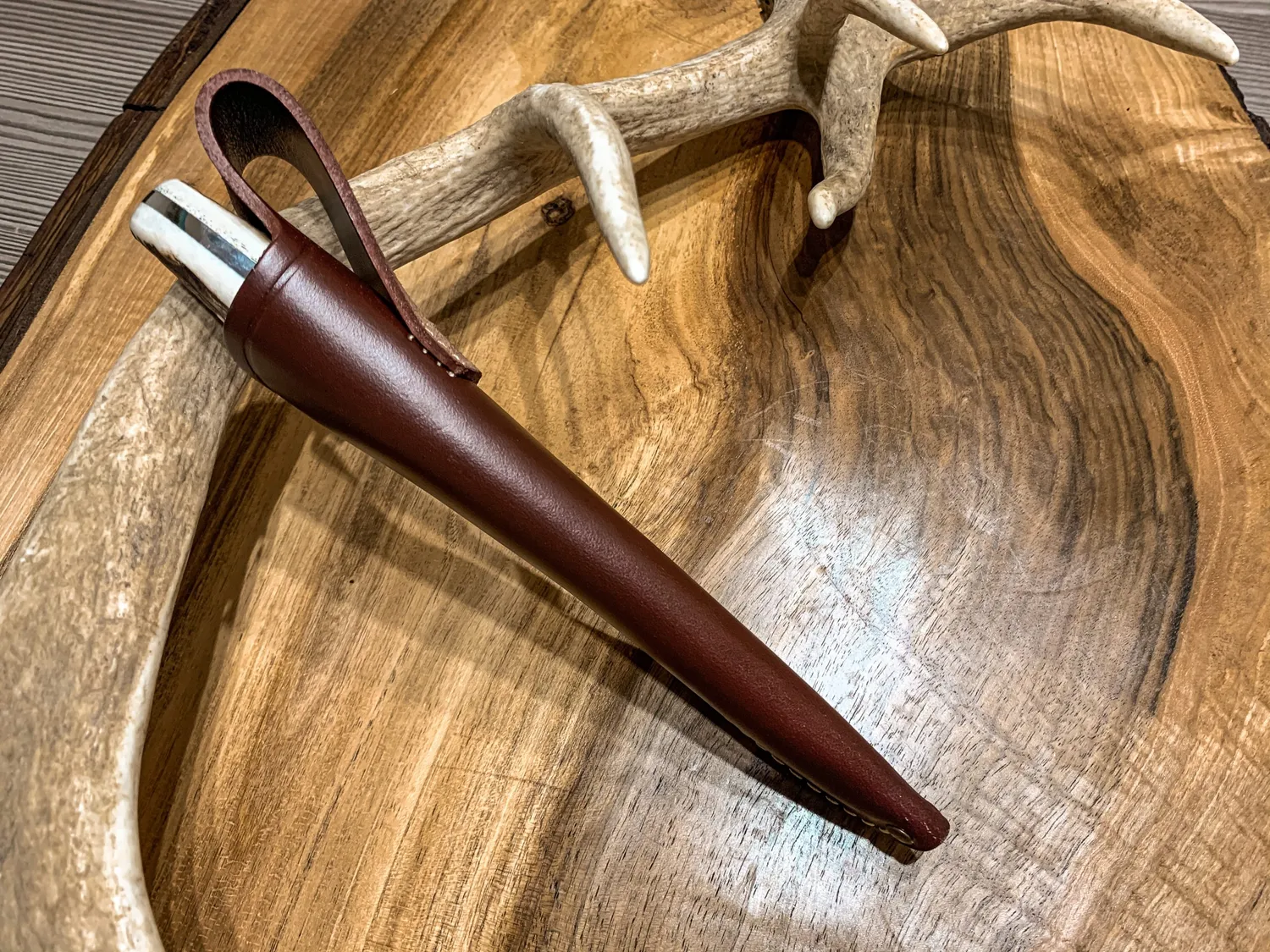 Oh My Deer Hirschhorn jagtkniv hjortehorn håndlavet