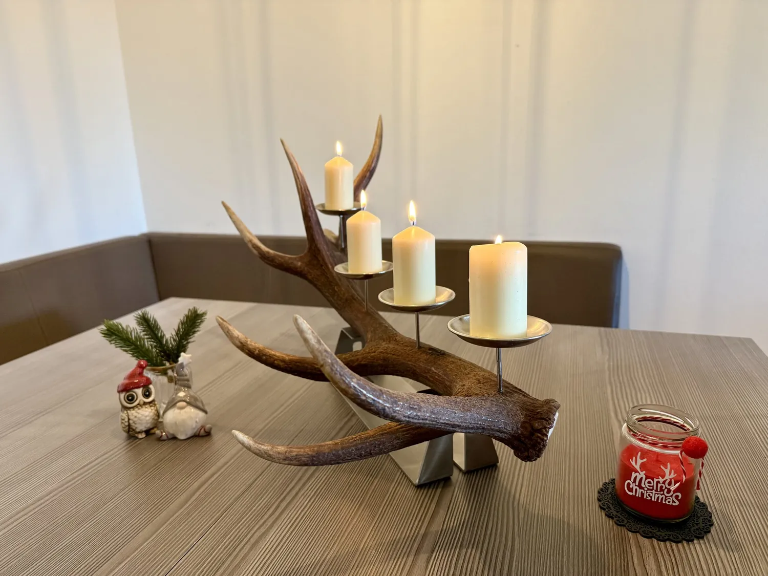 Oh My Deer Geweih adventskrans i gevir