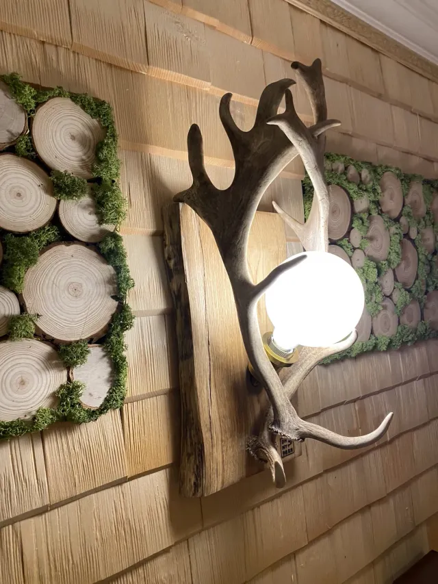 Oh My Deer Wandlampe klein væglampe lille gevir