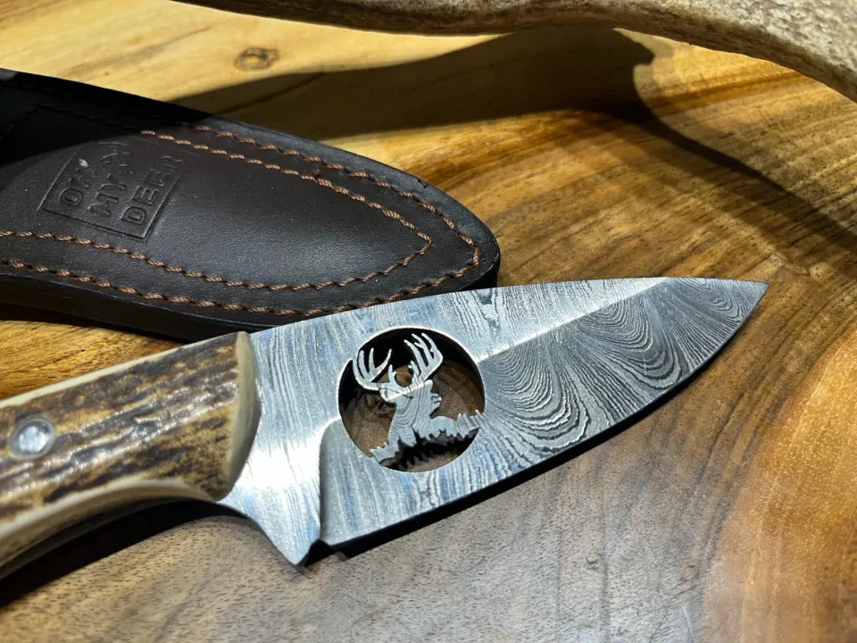 Oh My Deer Hirschmotiv jagtkniv med hjortemotiv