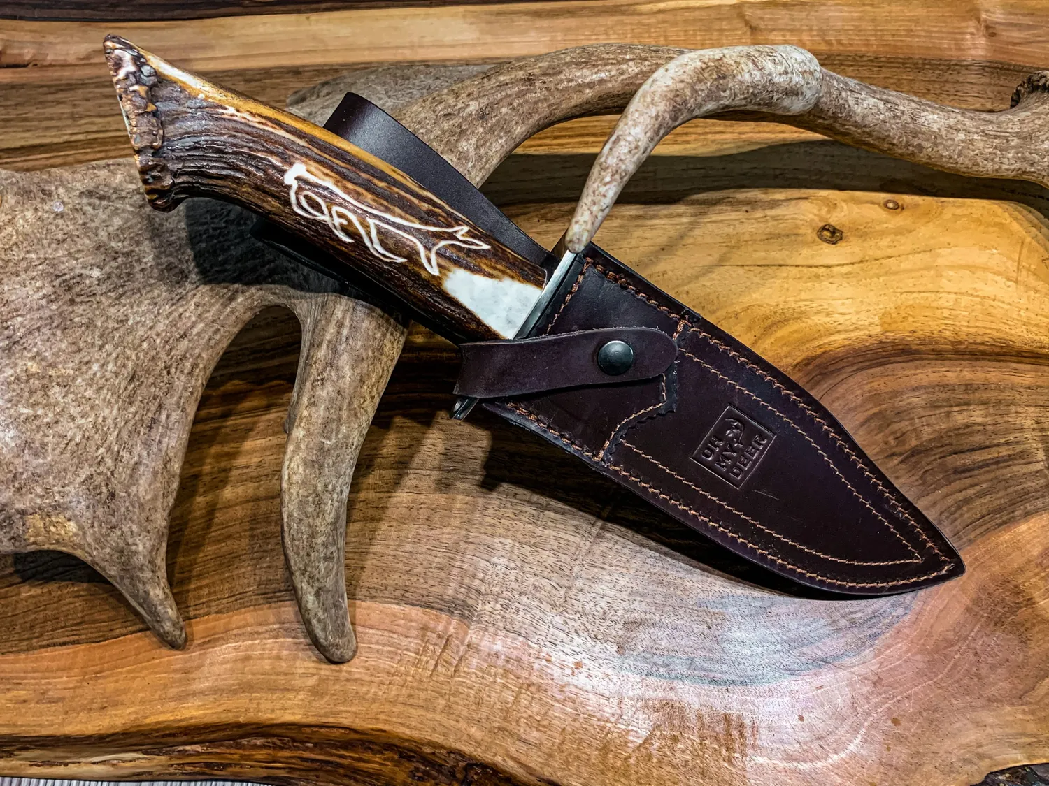 Oh My Deer Outdoormesser udendørskniv horn