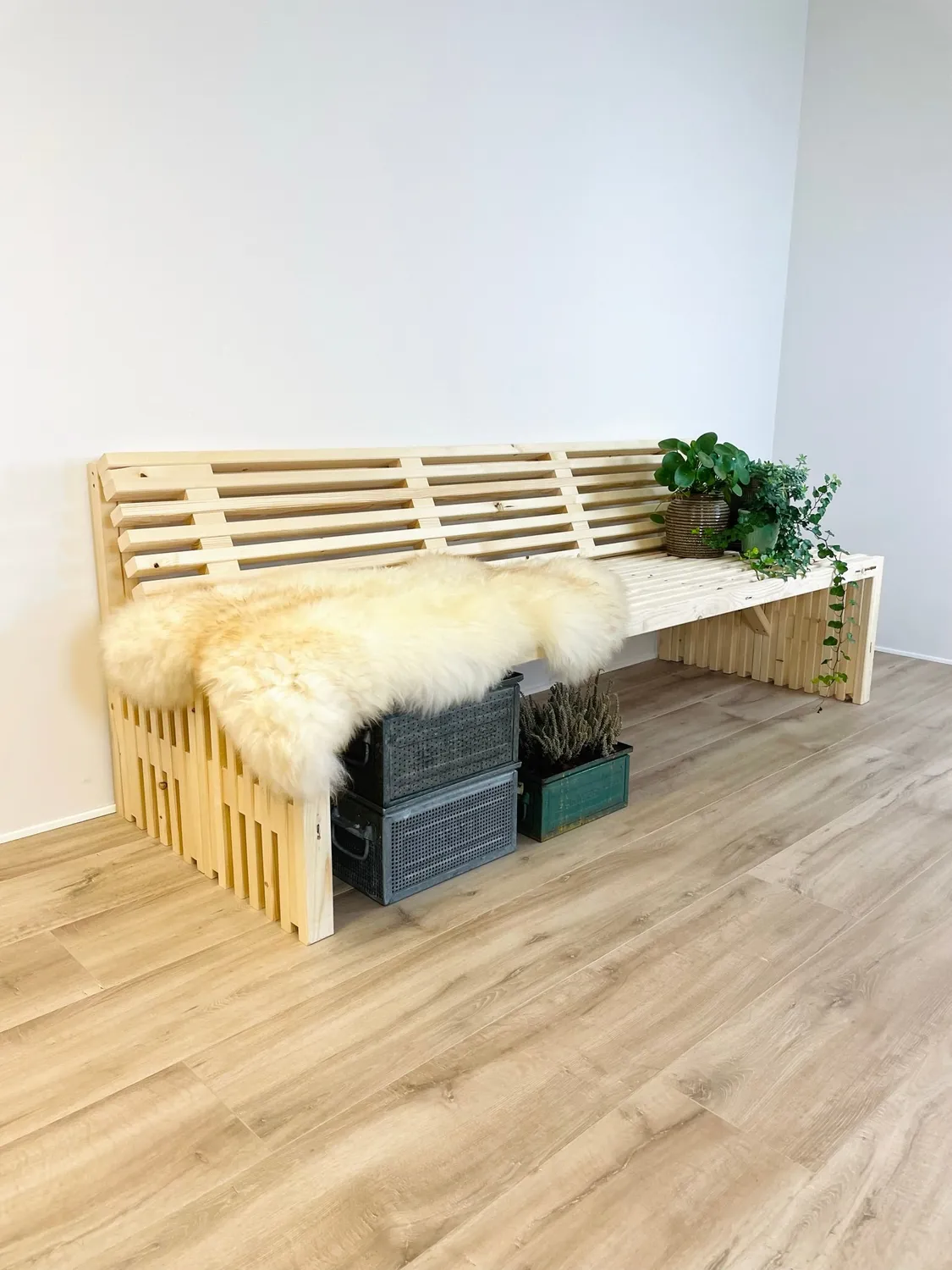 Kabeltromlen Nye Traller daybed med ryglnu00e6n 215 cm gran