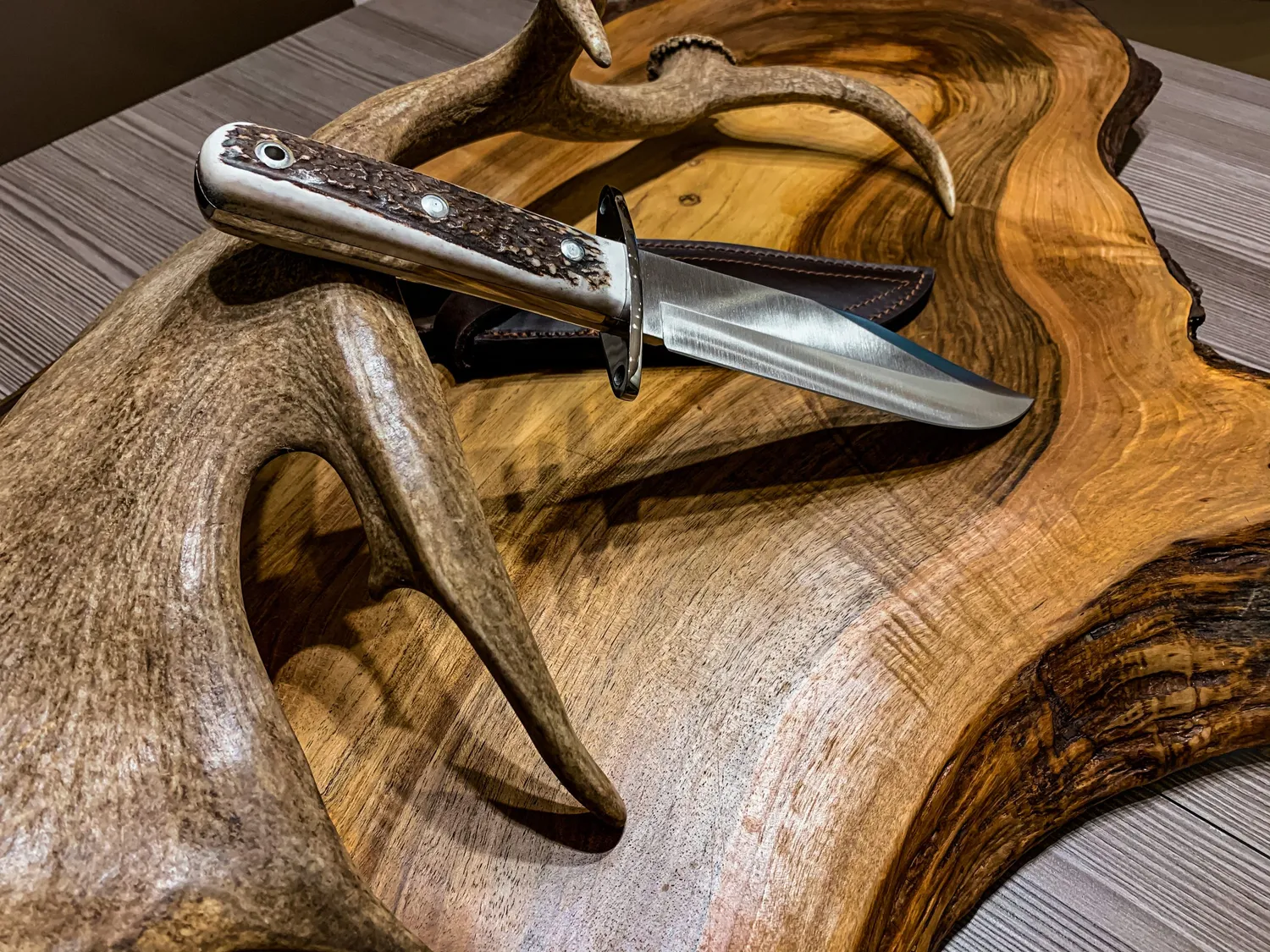 Oh My Deer Bowiemesser kniv Sandvik stål