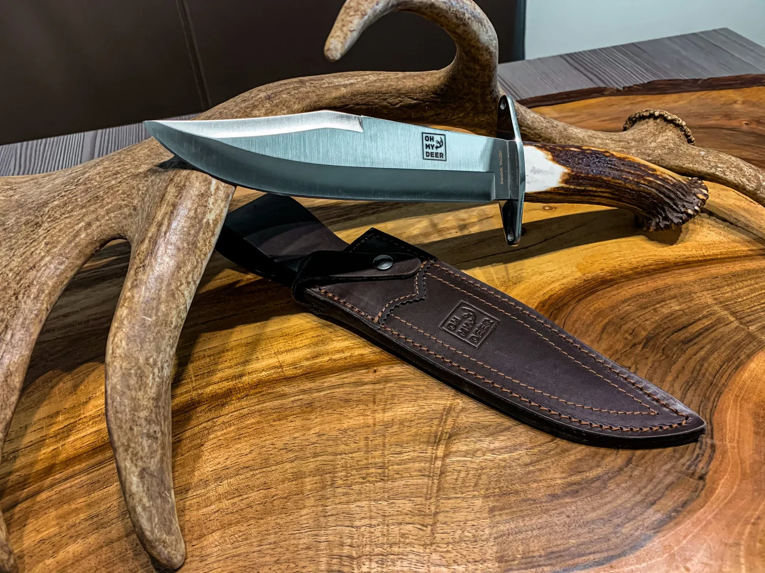 Oh My Deer Outdoormesser udendørskniv horn