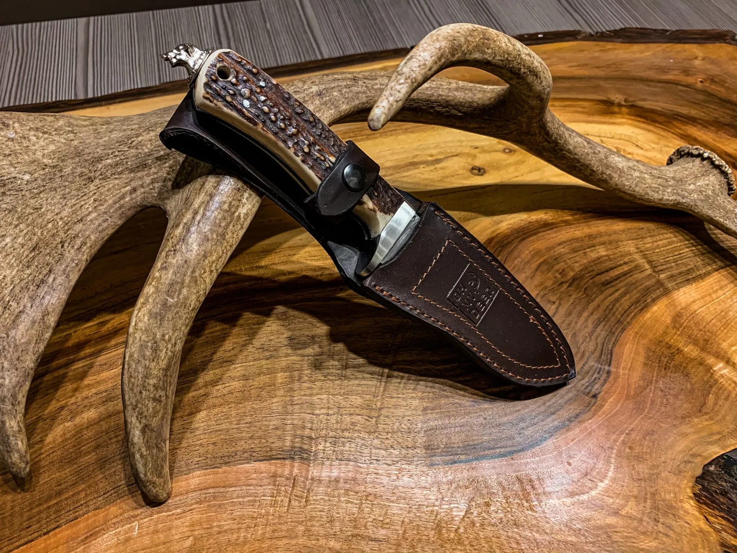 Oh My Deer Damascus Jagdmesser jagtkniv damaskus