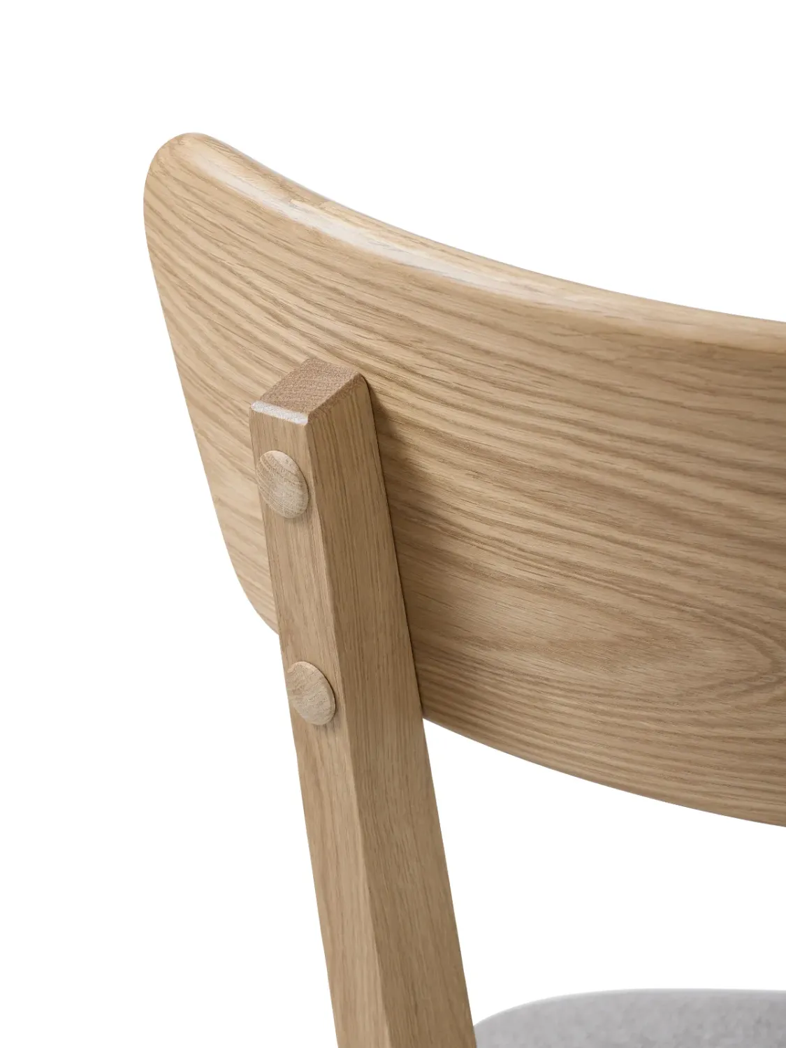 Just Us Furniture Uppsala stol egetræ polstret