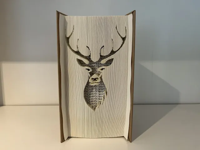 Oh My Deer Buchfaltkunst bogfoldning hjort