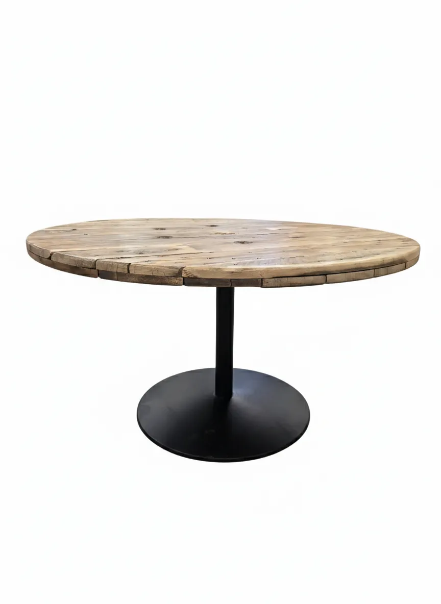 Kabeltromlen Havebord kabeltromle Ø120 centerstel olie