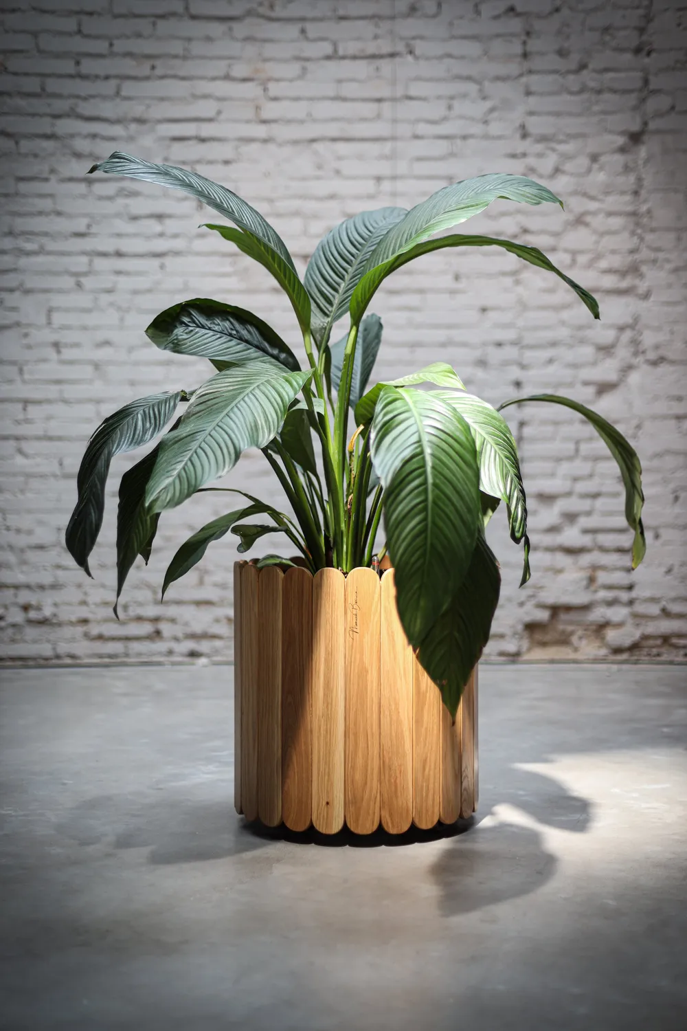 Habitables Planter 01 plantekasse eg 40 cm på hjul