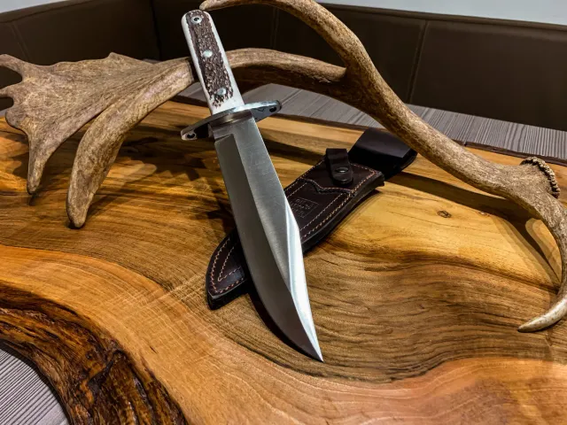 Oh My Deer Bowiemesser kniv Sandvik stål