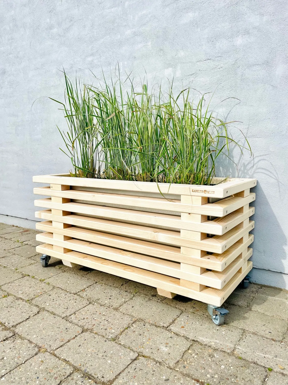 Kabeltromlen Plantekasse nye traller 43 cm 95 cm med hjul