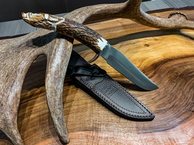 Oh My Deer Jagdmesser MV-Stahl jagtkniv mv-stål