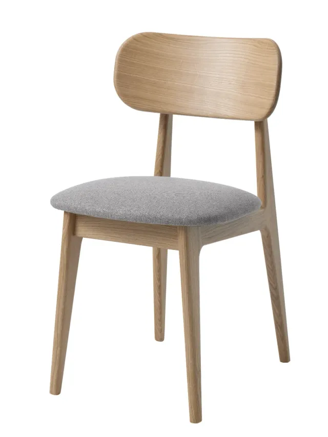 Just Us Furniture Paris stol egetræ polstret
