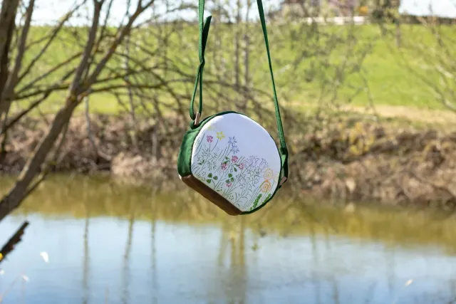 Oh My Deer Blumendesign trachtetaske med blomster