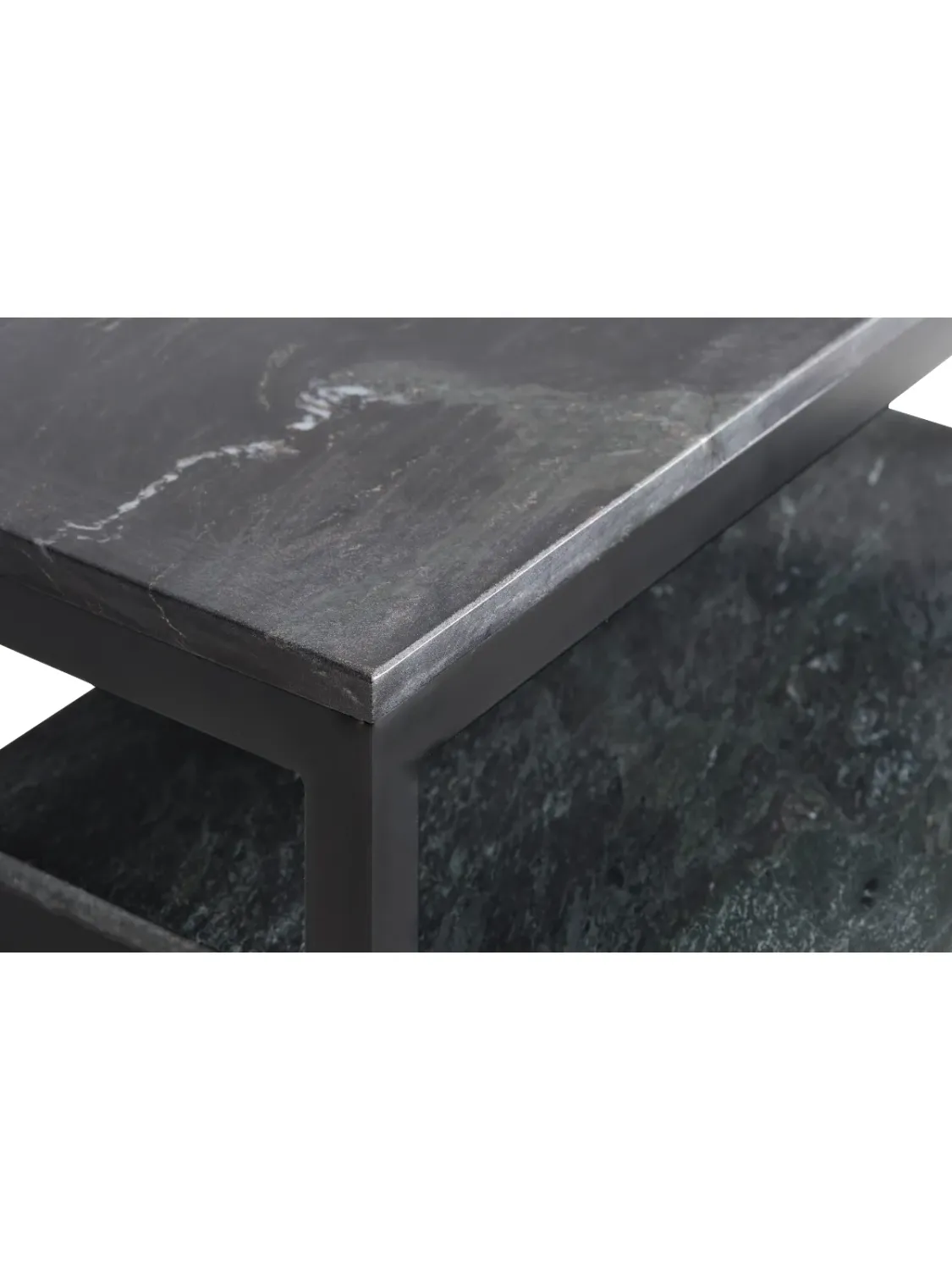 Just Us Furniture Genova sidebord sort marmor