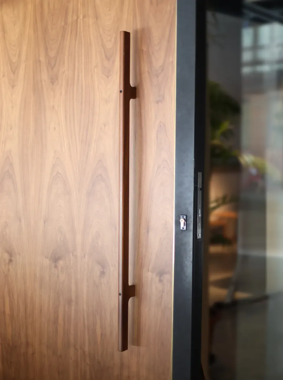 Habitables ZEN dørhåndtag træ 60 cm eg enkelt