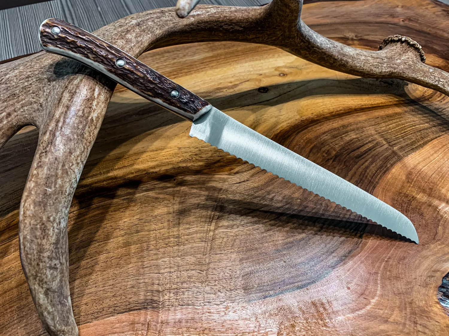 Oh My Deer Hirschhorn brødkniv hjortehorn