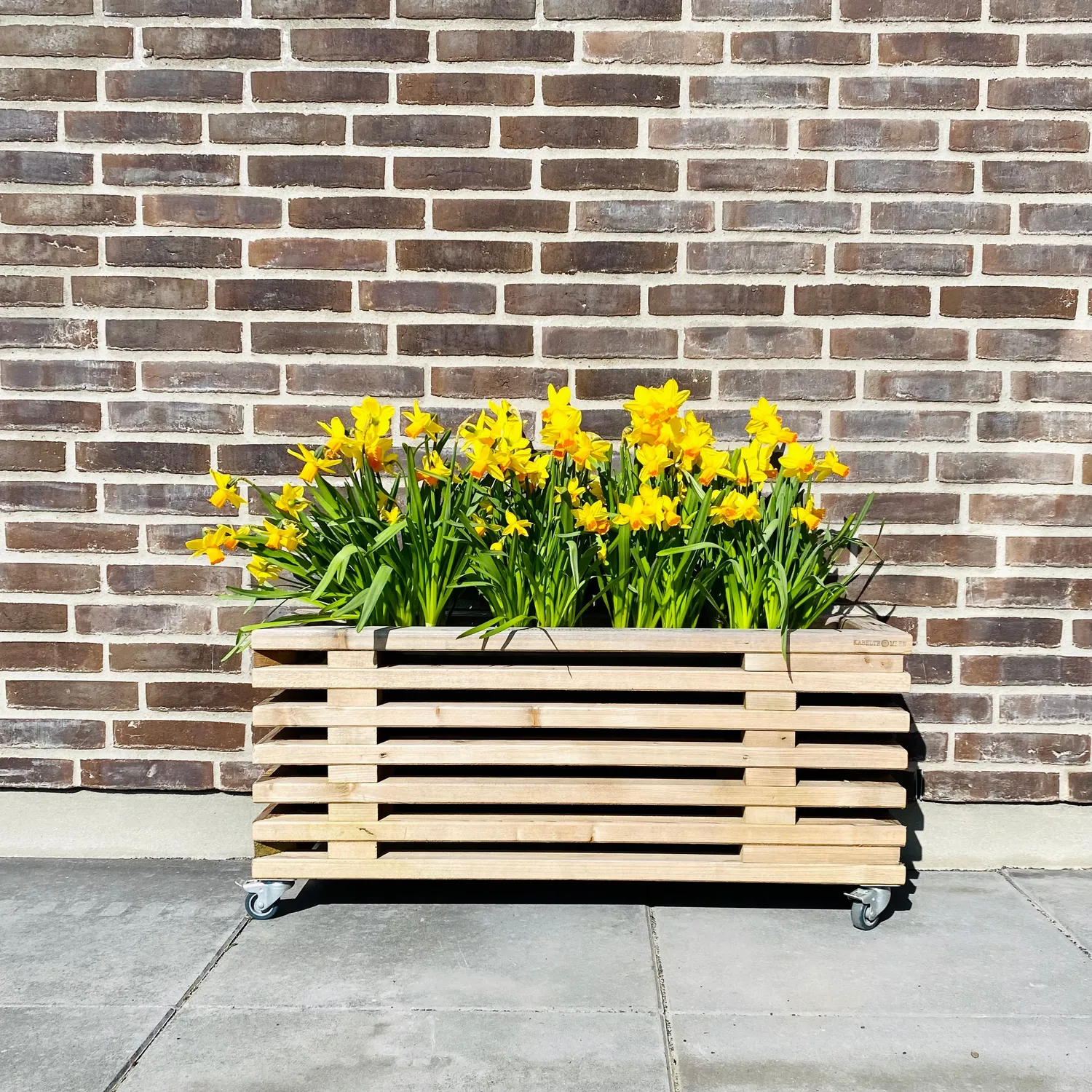 Kabeltromlen Blomsterkasse Brugte Traller 95 cm blomsterkasse