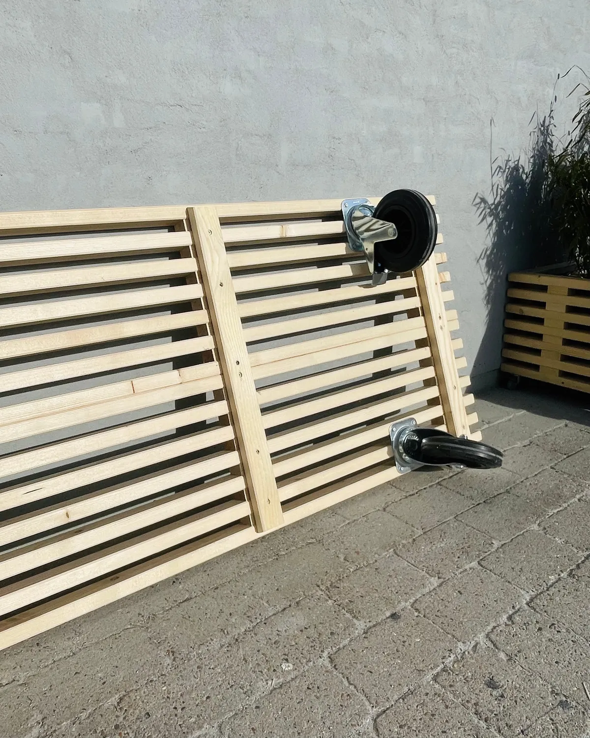 Kabeltromlen Daybed på Hjul Nye Traller 160 cm Gran