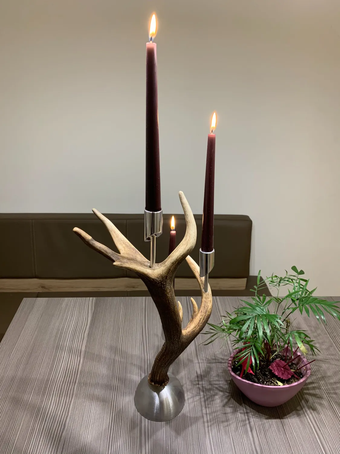 Oh My Deer stage til kronelys rustfrit stål