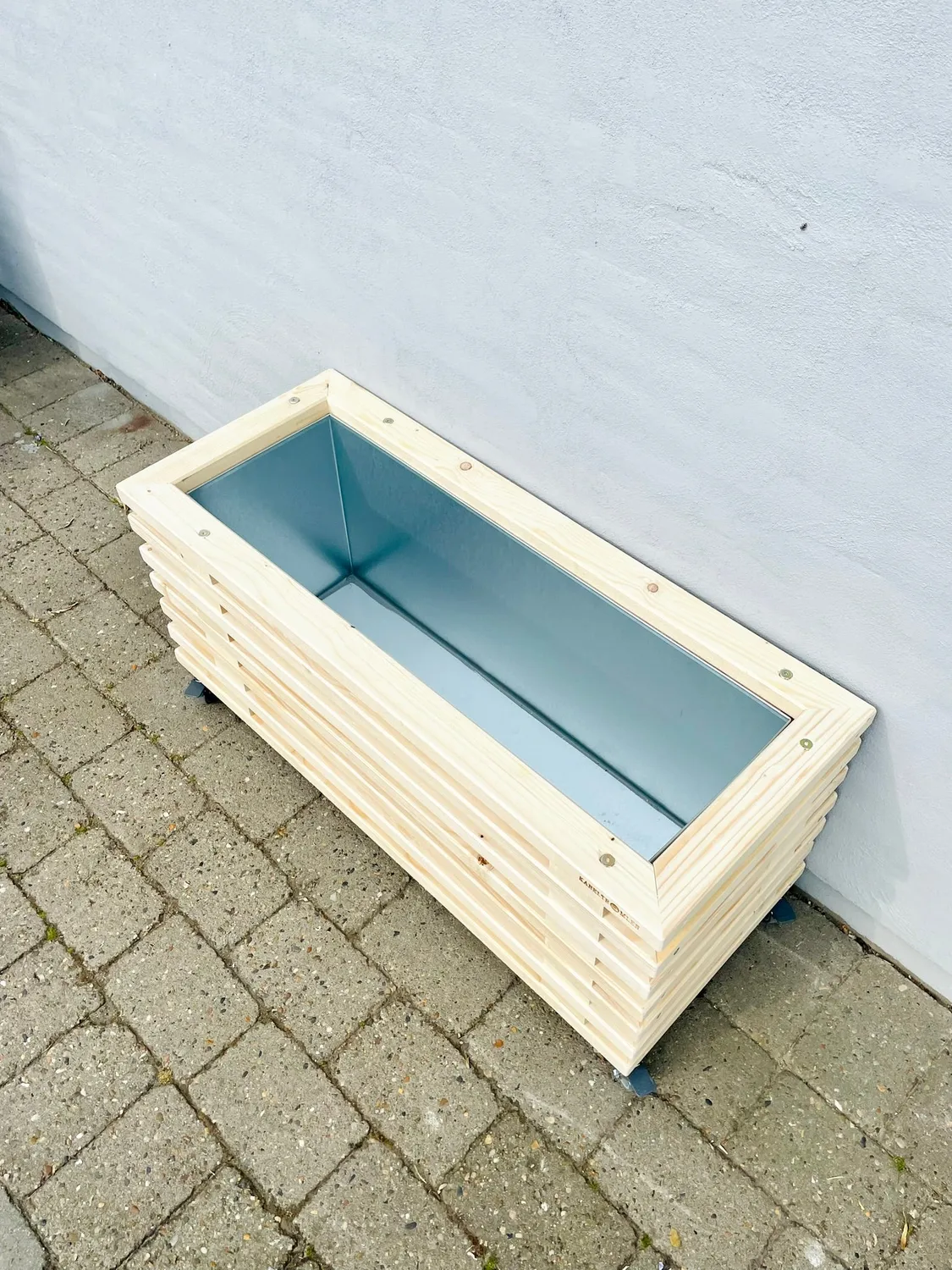 Kabeltromlen Plantekasse nye traller 43 cm 95 cm med hjul