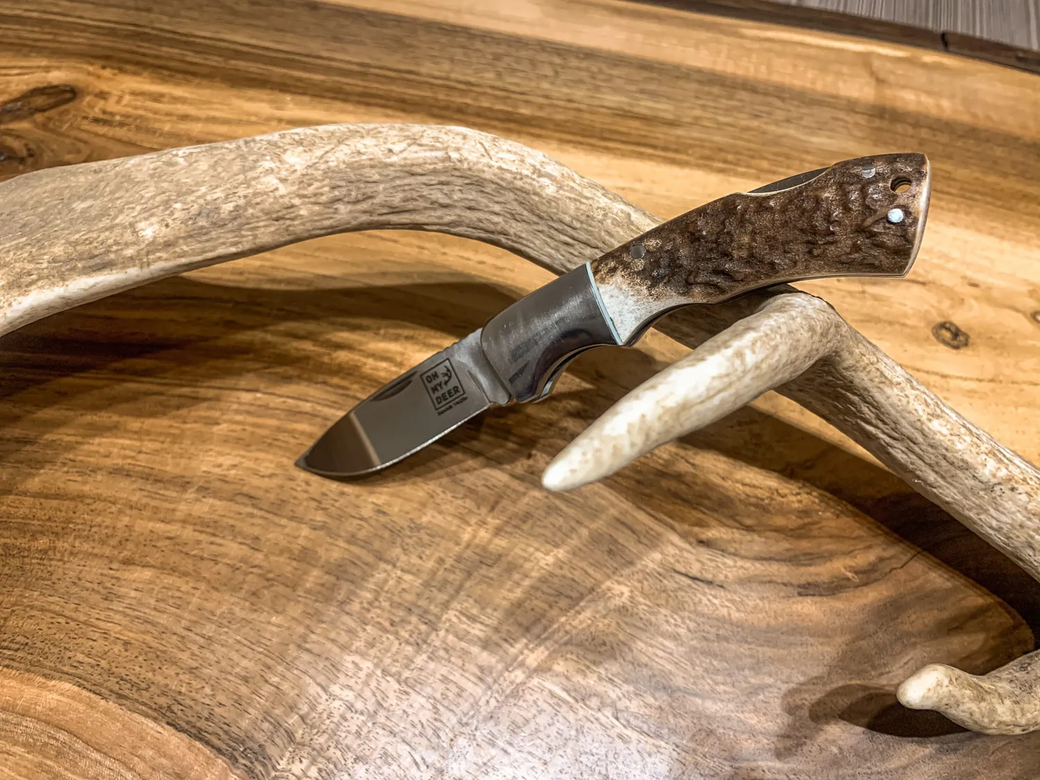 Oh My Deer Jagd lommekniv til jagt foldekniv