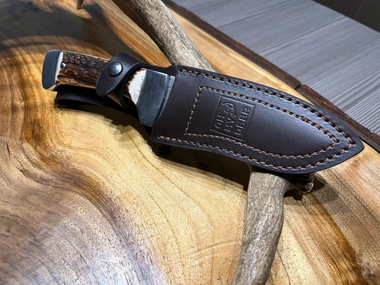 Oh My Deer Jagtmesser jagtkniv damastklinge