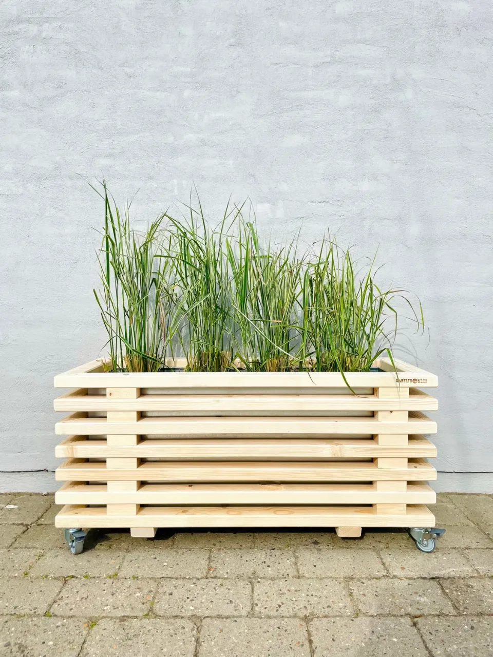 Kabeltromlen Plantekasse nye traller 43 cm 95 cm med hjul
