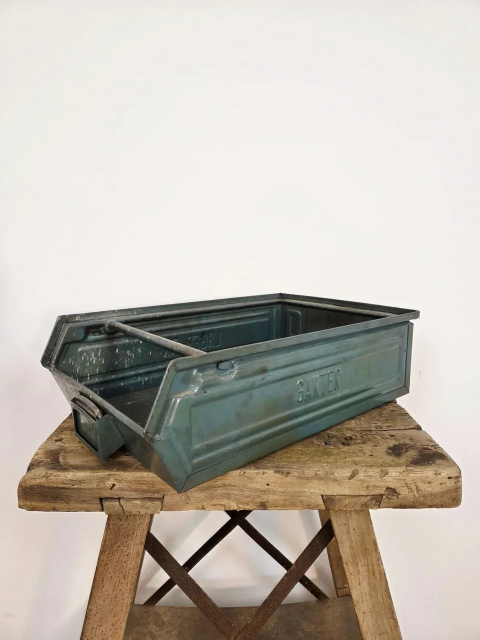 Kabeltromlen Mark Værkstedskasse Metal 49 cm patineret
