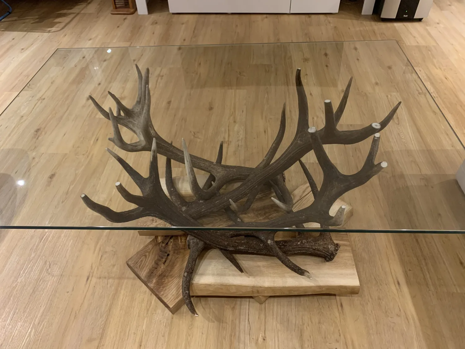 Oh My Deer Sofabord med hjortetak massivt træ