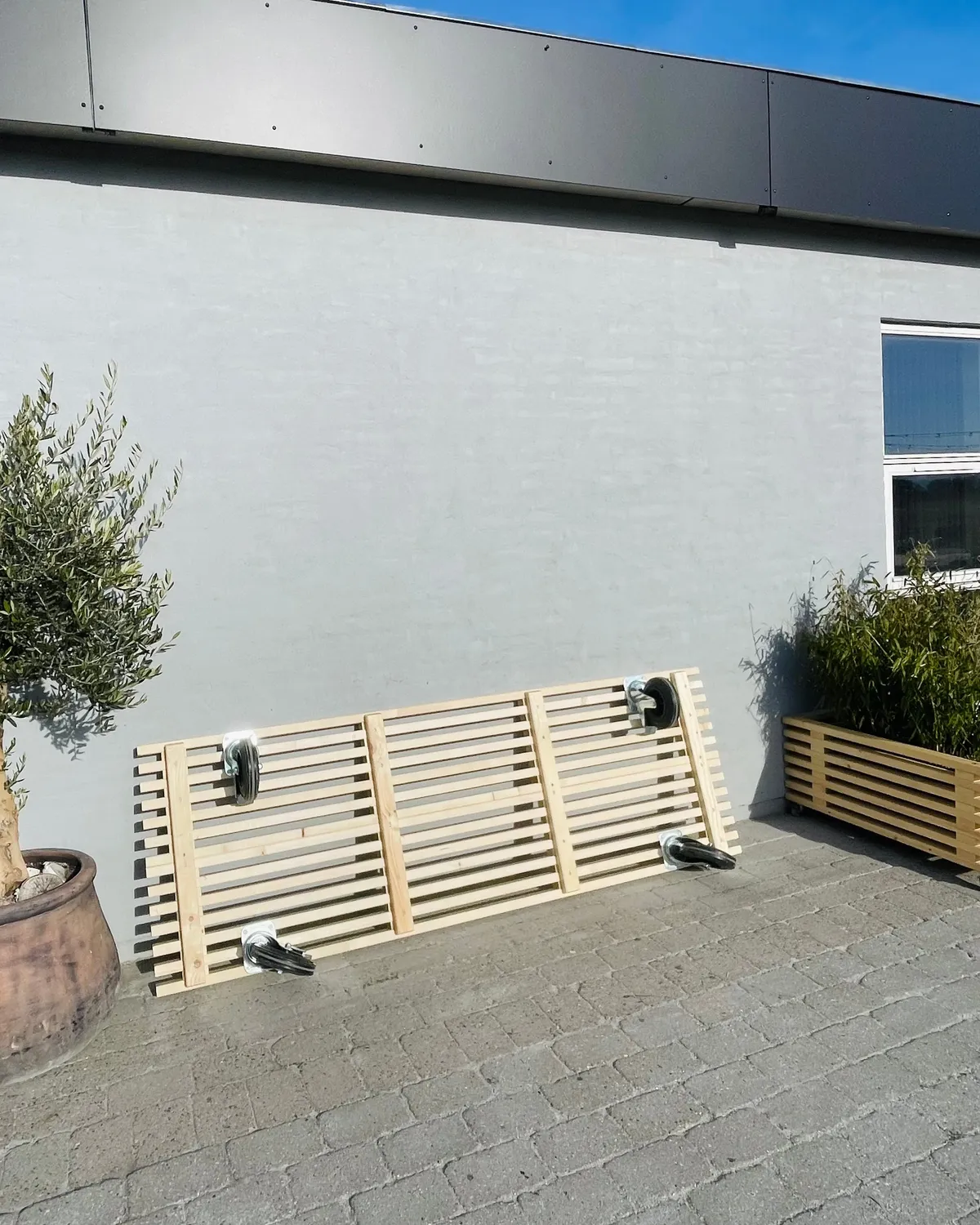 Kabeltromlen Daybed på Hjul Nye Traller 160 cm Gran