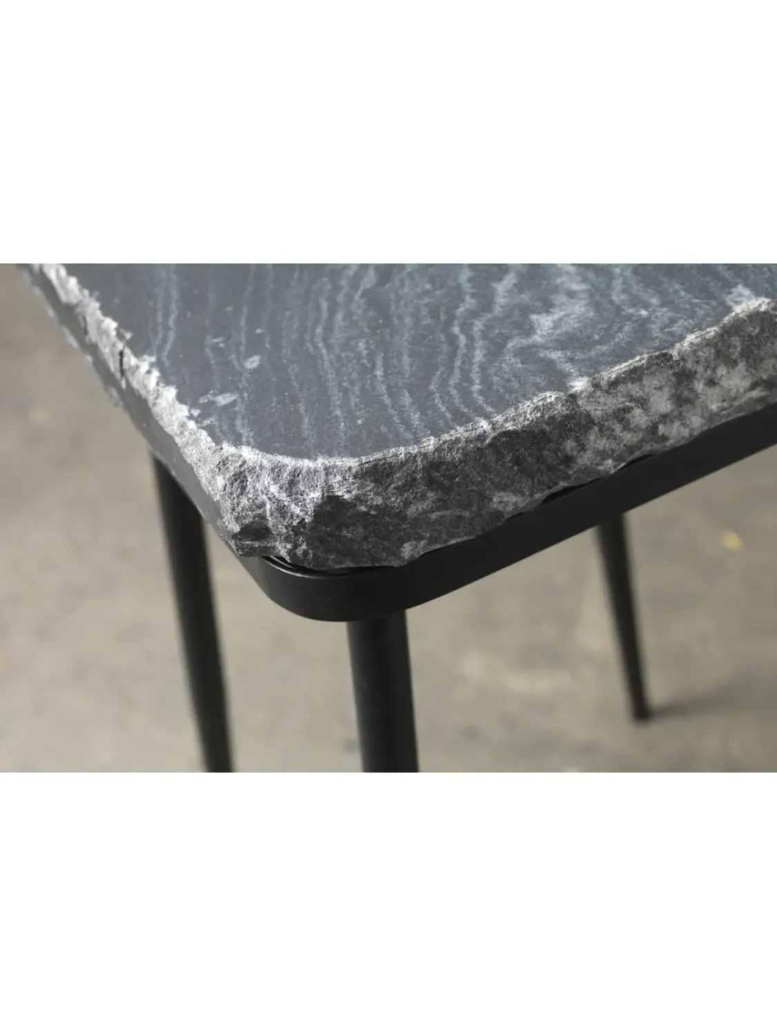 Just Us Furniture Naples sidebord sort marmor