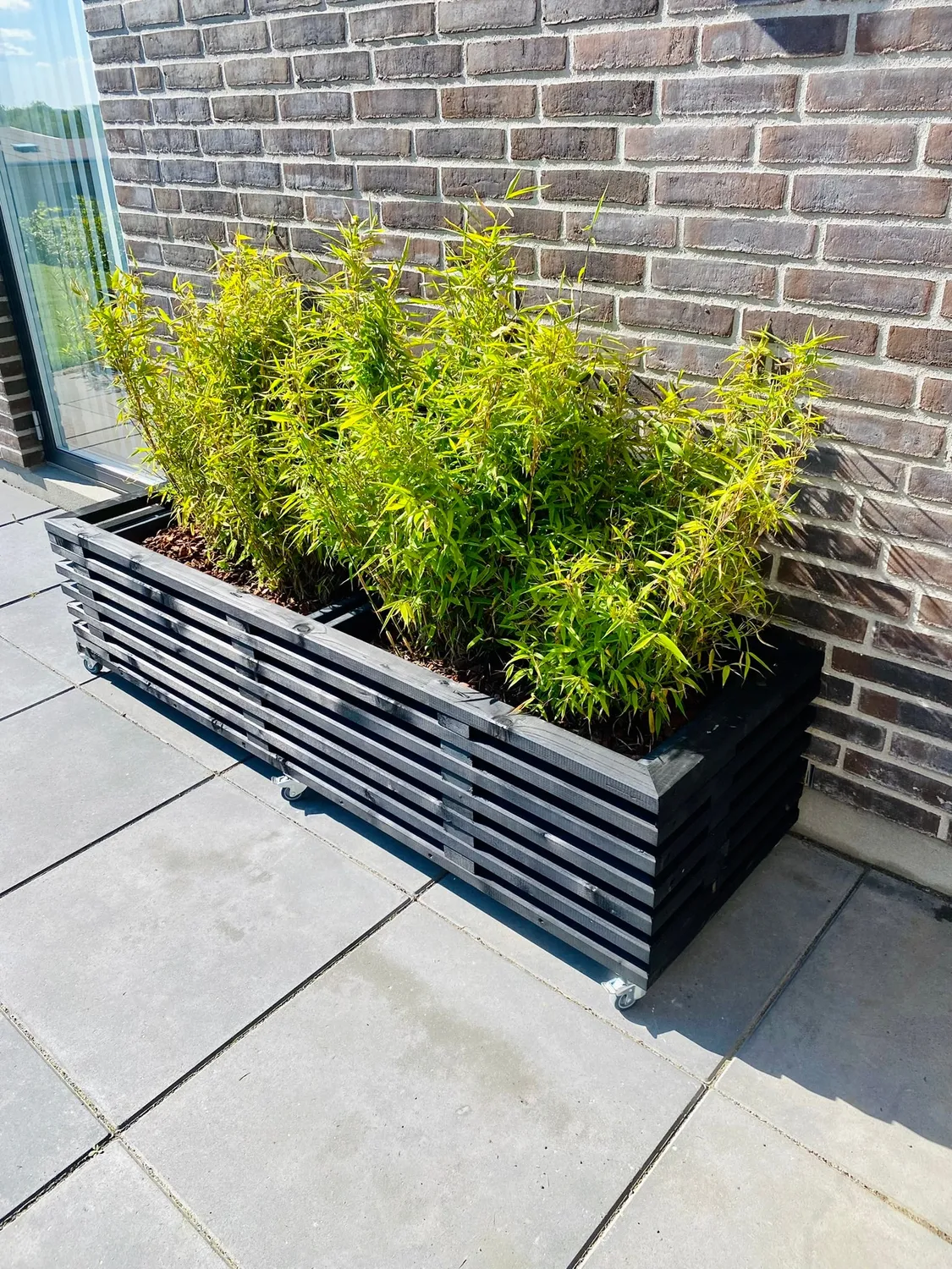 Kabeltromlen Plantekasse af Traller 95 cm sort