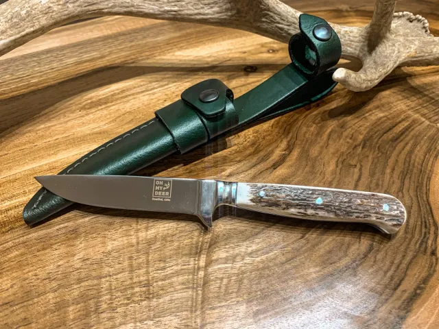 Oh My Deer Jagdnicker jagtkniv med træskaft til jagt