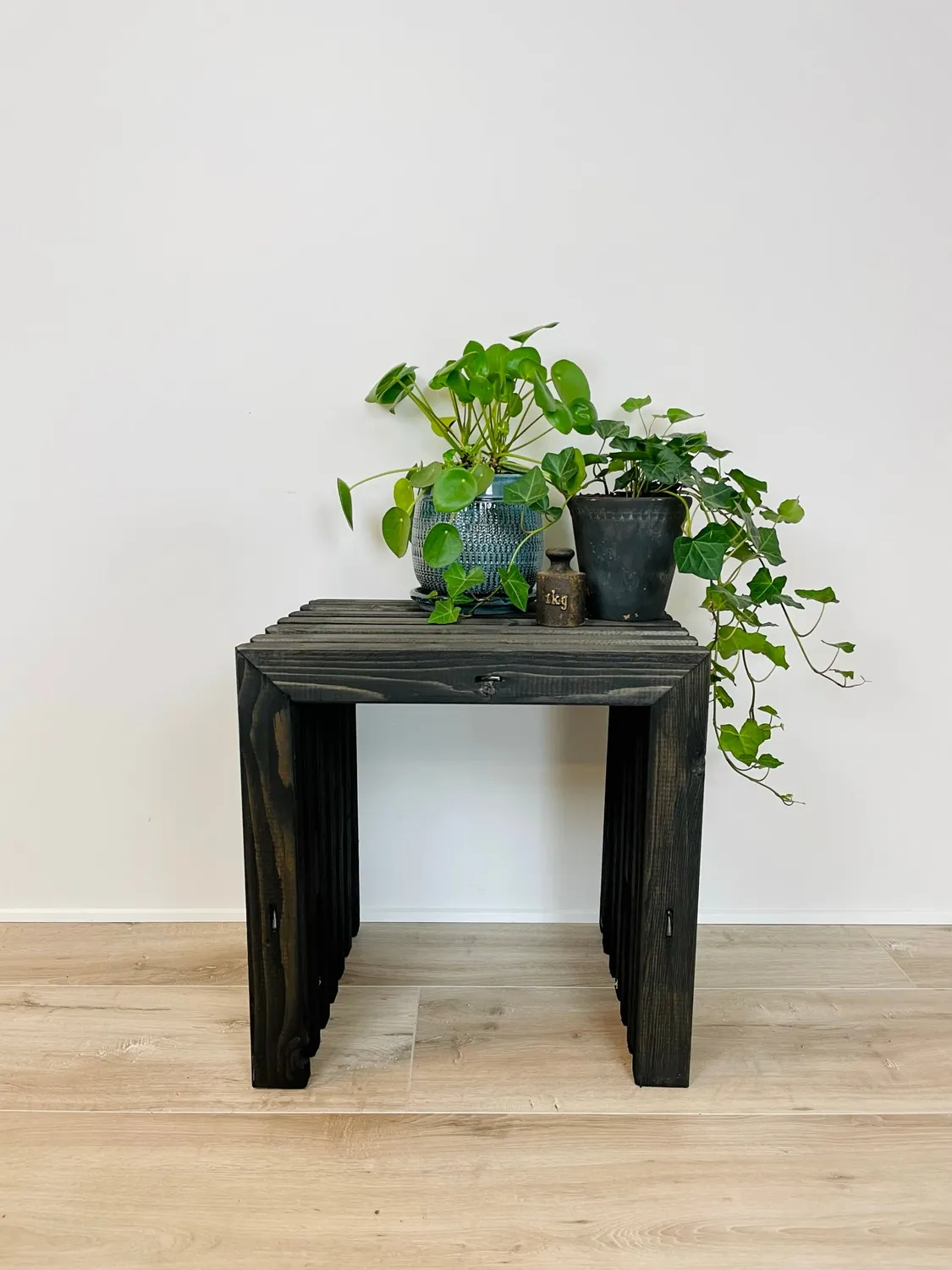 Kabeltromlen Traller Skammel sortbejdset 40 cm
