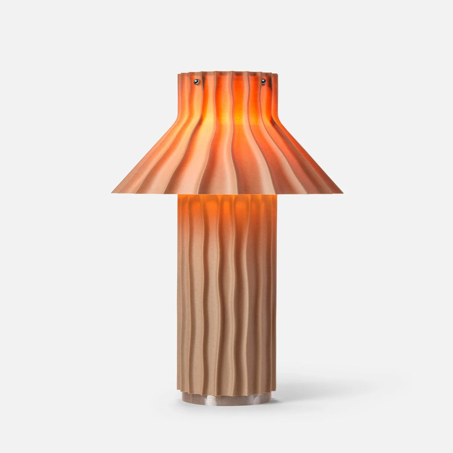 HYFER OBJECTS Kakta Large bordlampe vanilla stor
