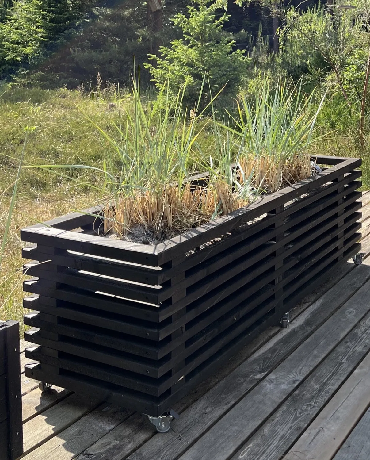 Kabeltromlen Plantekasse af Traller 95 cm sort