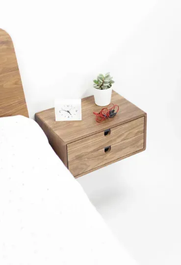 Habitables Floating natbord 2 skuffer eg 46,5 cm væghængt