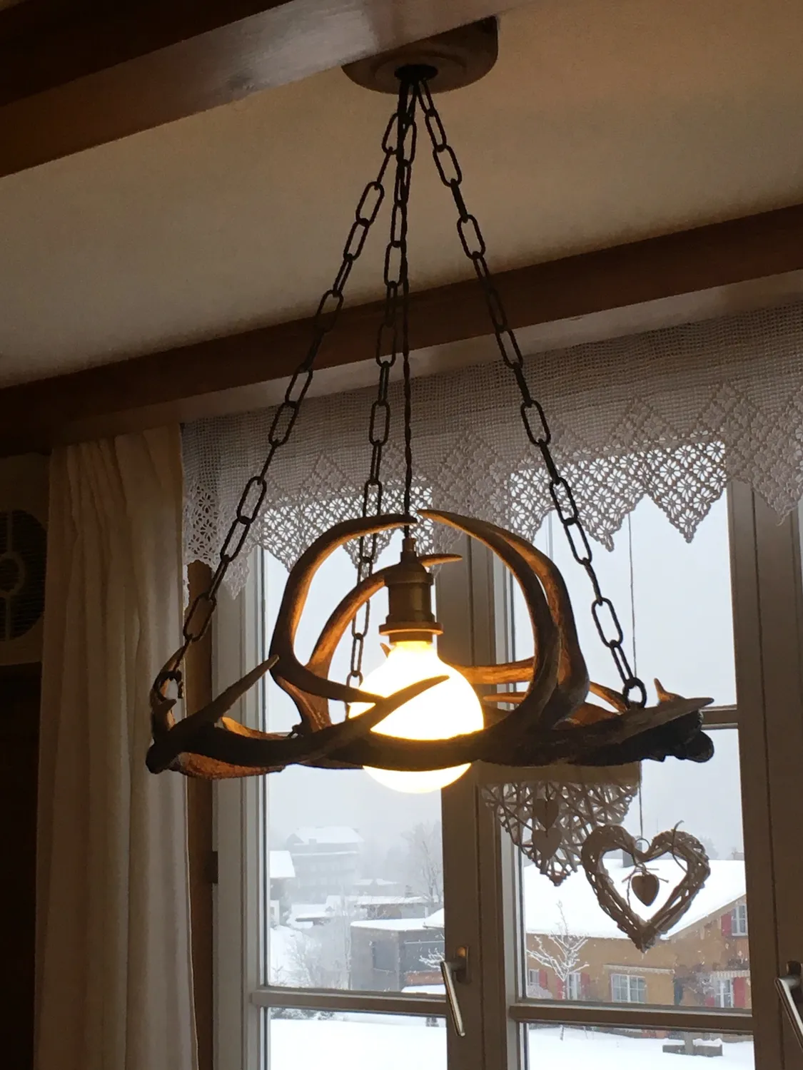 Oh My Deer Geweihlampe lille bordlampe gevir