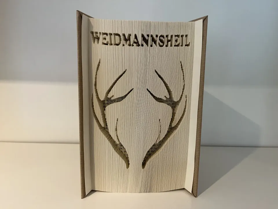 Oh My Deer Geweih bogfoldekunst gevirmotiv