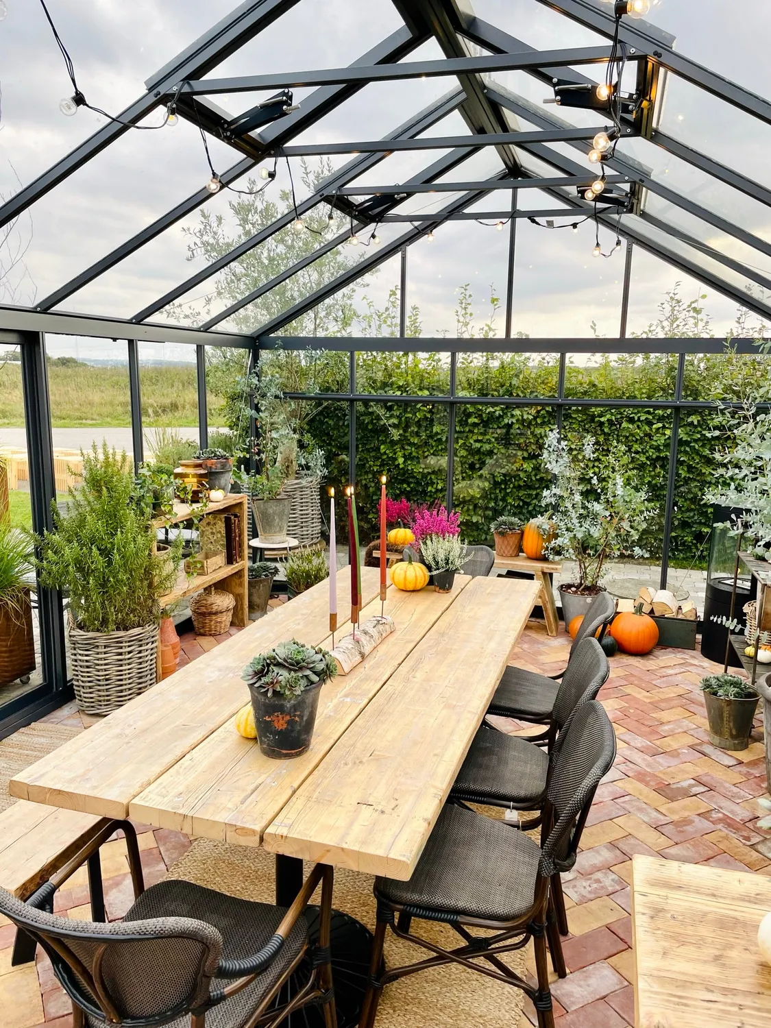Kabeltromlen havebord 180 cm genbrugsplanker Fenris
