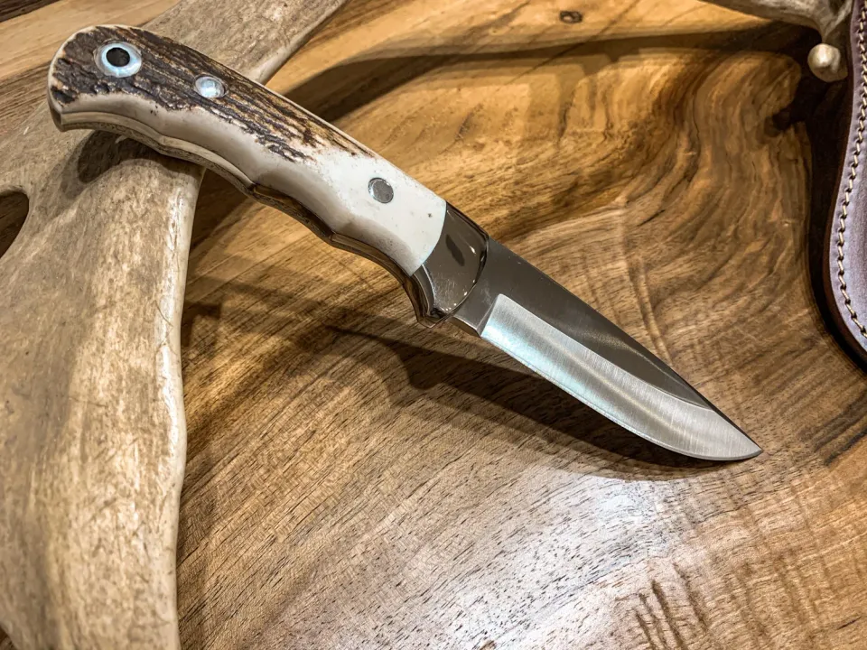Oh My Deer Hirschhorn jagtkniv hjortehorn håndlavet