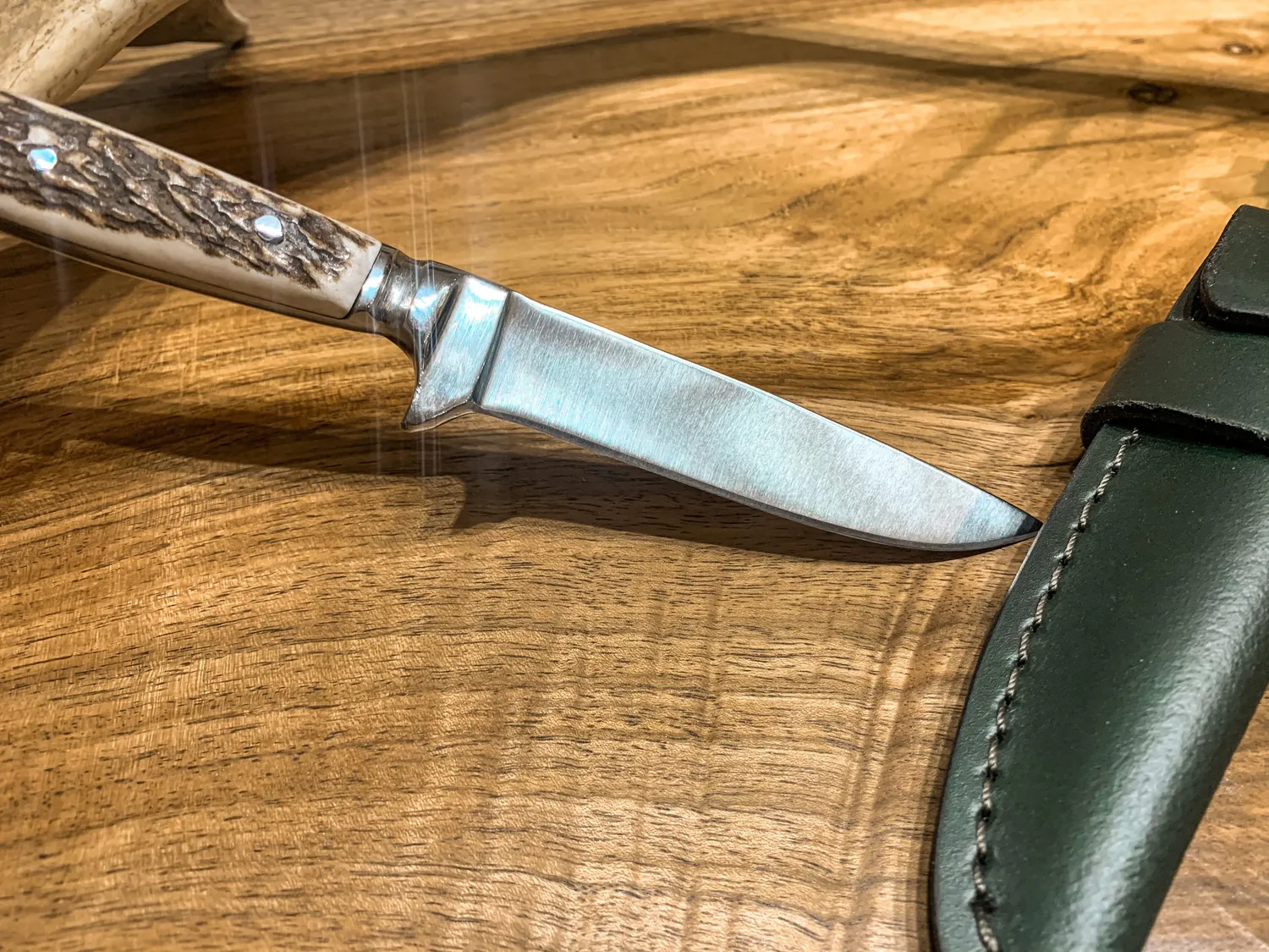 Oh My Deer Jagdnicker jagtkniv med træskaft til jagt