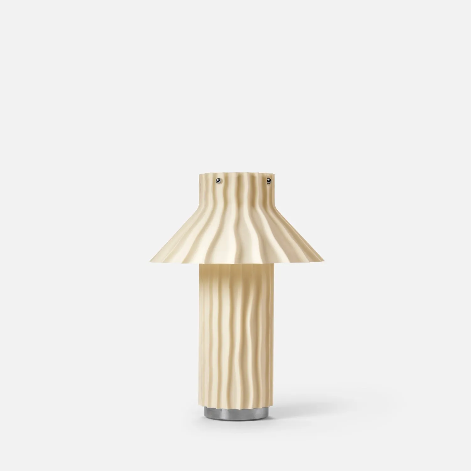 HYFER OBJECTS Kakta Small bordlampe linen varm