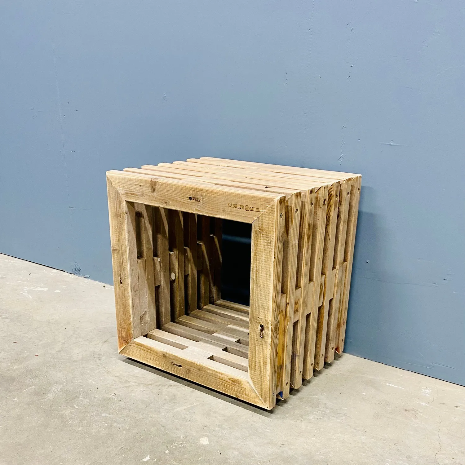 Kabeltromlen Kubereol brugte traller 45 cm med hjul