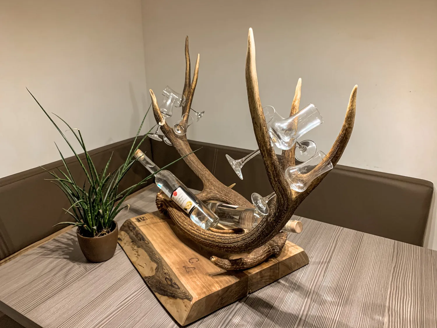 Oh My Deer snapspræsentation serveringsbræt rustik