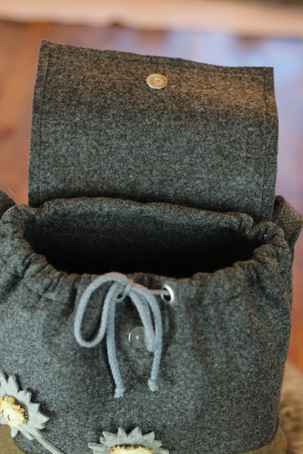 Oh My Deer Filz Rucksack rygsæk i filt