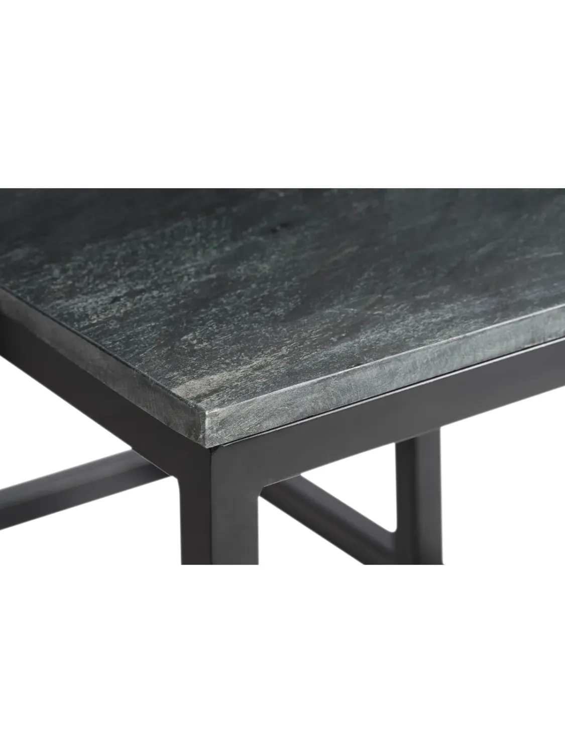 Just Us Furniture Genova sidebord sort marmor