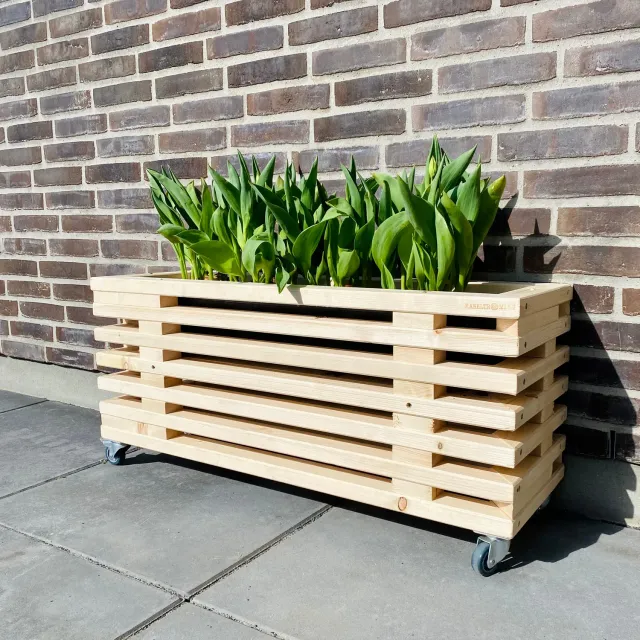 Kabeltromlen Blomsterkasse Traller 95 cm smal